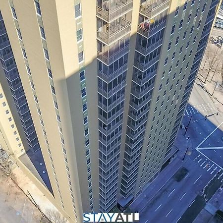 High Rise Downtown Condo With Skyline View Атланта Екстериор снимка